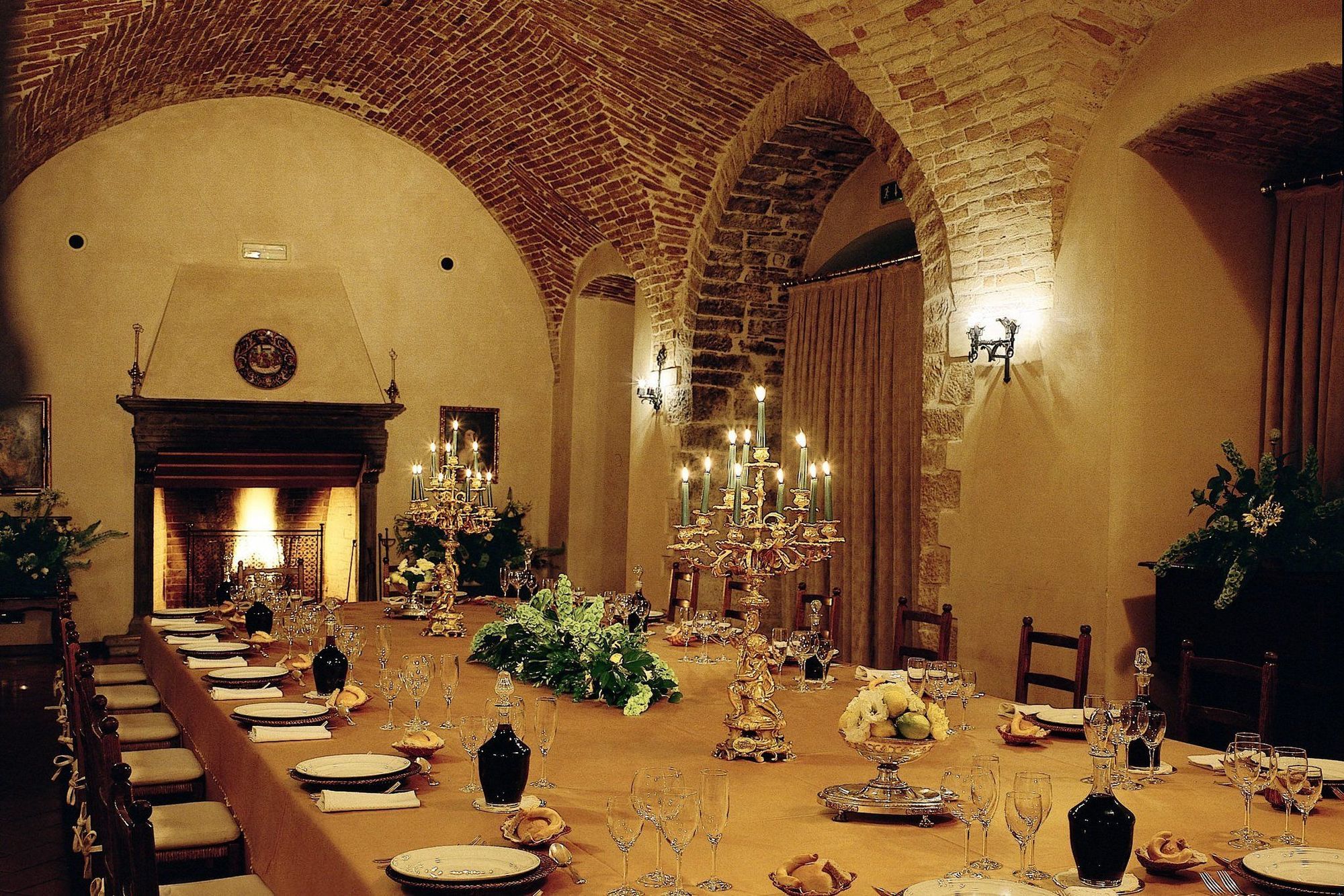 גוביו Park Hotel Ai Cappuccini מסעדה תמונה